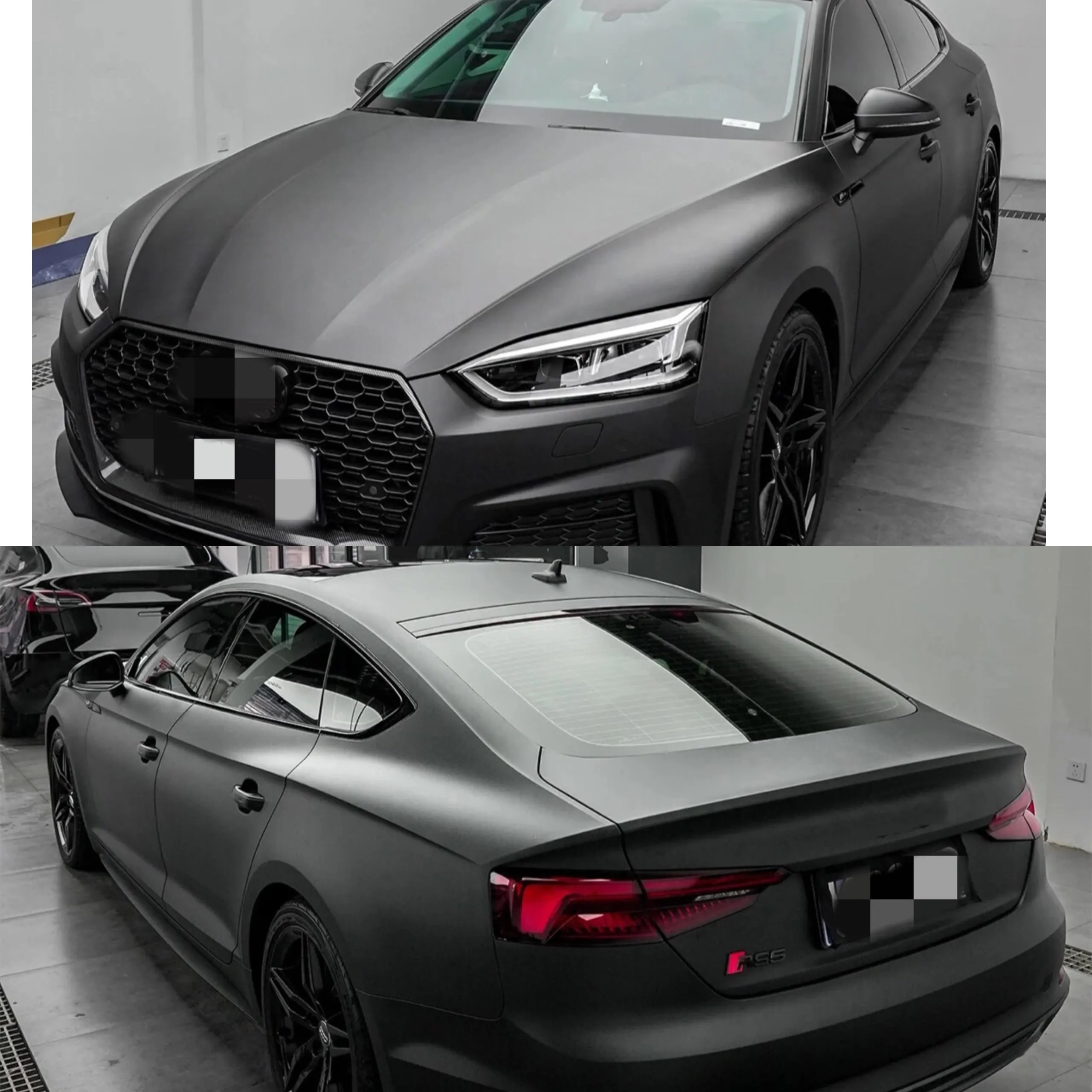 Matte Satin Black Vinyl Wrap